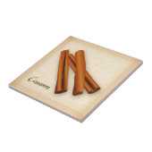 シナモンスパイスセラミックタイル タイル (側面)