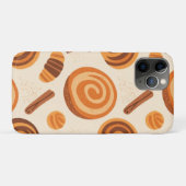 シナモンスワールタオル – 暖かく甘い居心地の良いシーズン Case-Mate iPhoneケース (裏面(横))