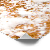 シナモンチョコレートケーキデザート ポスター (角)