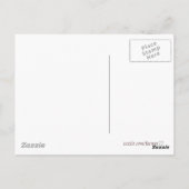 シナモンティール(緑がかった色)ダックはがき ポストカード (裏面)