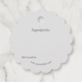 シナモンナシソース缶詰薬価価格 フェイバータグ (裏面)