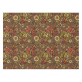 シナモンブラウンのフライ テーブルクロス (正面(横))