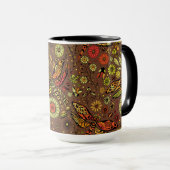 シナモンブラウンのフライ マグカップ (正面右)