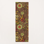 シナモンブラウンのフライ ヨガマット (正面)