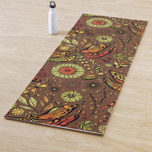 シナモンブラウンのフライ ヨガマット (インサイチュ)
