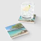 シナモンベイセントジョンUSVIトロピカルコースター ストーンコースター (横)