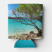 シナモンベイセントジョンUSVIパーソナライズされたクーラーボックス 缶クーラー (正面)