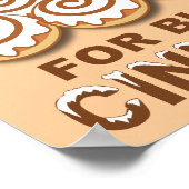 シナモンポスタおもしろいーサインの束 ポスター (角)