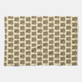 シナモンレーズンブレッドローフベーキング製パン キッチンタオル (横)