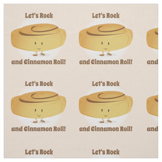 シナモンロールのキャラクター|の生地 ファブリック (見本)