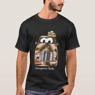 シナモンロール(Royce)暗いTシャツおよび服装 Tシャツ