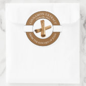 シナモン抽出ラベル ラウンドシール (バッグ)