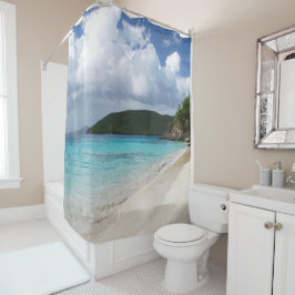 シナモン湾（セントトーマス、USVI） シャワーカーテン