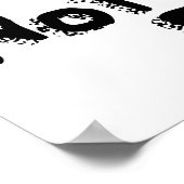 シナモン転がは性別役割ではない ポスター (角)