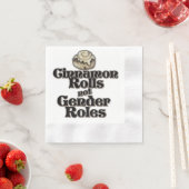 シナモン転がは性別役割ではない 縁ありカクテルナプキン (インサイチュ)