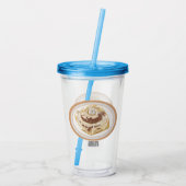 シナモン転がガーイラストレーション アクリルタンブラー (裏面)