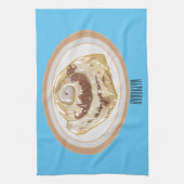 シナモン転がガーイラストレーション キッチンタオル (縦)