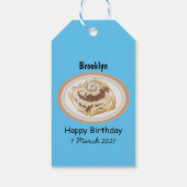 シナモン転がガーイラストレーション ギフトタグ (裏面)