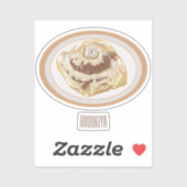 シナモン転がガーイラストレーション シール (シート)