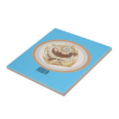 シナモン転がガーイラストレーション タイル (側面)