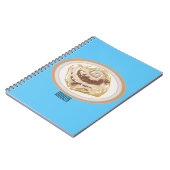 シナモン転がガーイラストレーション ノートブック (左側)