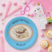 シナモン転がガーイラストレーション ペーパープレート (パーティー)