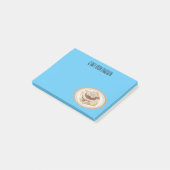 シナモン転がガーイラストレーション ポストイット (アングル)