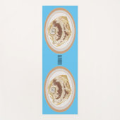 シナモン転がガーイラストレーション ヨガマット (正面)