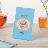 シナモン転がガーイラストレーション 台座サイン (インサイチュ)