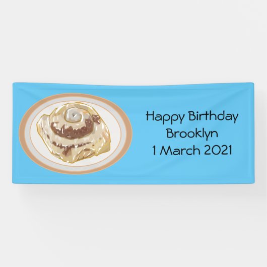 シナモン転がガーイラストレーション 横断幕 (横)