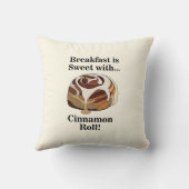 シナモン転がスイーツバンブレックファーストレストラン クッション (裏面)