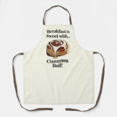 シナモン転がスイーツバンペストリーベーカリー エプロン (正面)