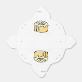 シナモン転がハニーブンキュートな漫画デザインホワイト フェイバーボックス (折り畳みなし)