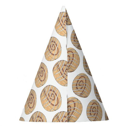 シナモン転がバンペストリーベーカリーブレックファーストフード パーティーハット (裏面)