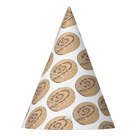 シナモン転がバンペストリーベーカリーブレックファーストフード パーティーハット (左)