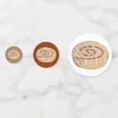 シナモン転がパストリー焼いたグッズ焼き販売 コンフェッティ (裏面)