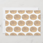 シナモン転がパンペストリー誕生日パーティーブランチ 招待状 (裏面)