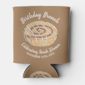 シナモン転がパンペストリー誕生日パーティーブランチ 缶クーラー (正面)