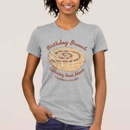 シナモン転がパンペストリー誕生日パーティーブランチ Tシャツ
