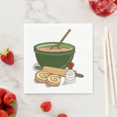 シナモン転がベーキング成分コージーキッチン スタンダードランチョンナプキン (インサイチュ)