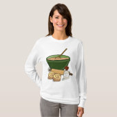 シナモン転がベーキング成分コージーキッチン Tシャツ (正面フル)