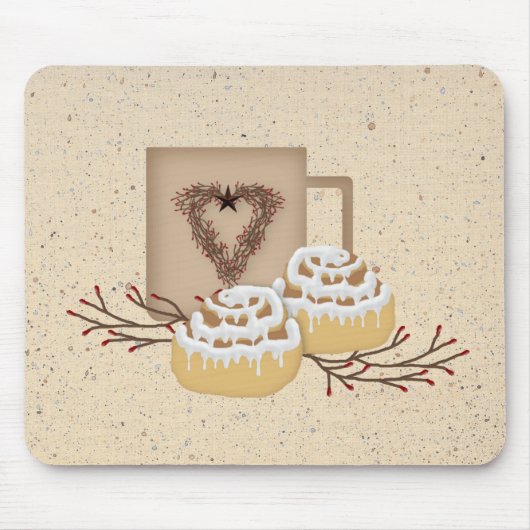 シナモン転がマウスパッド マウスパッド (正面)