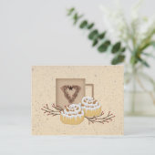 シナモン転がレシピカード ポストカード (スタンド正面)