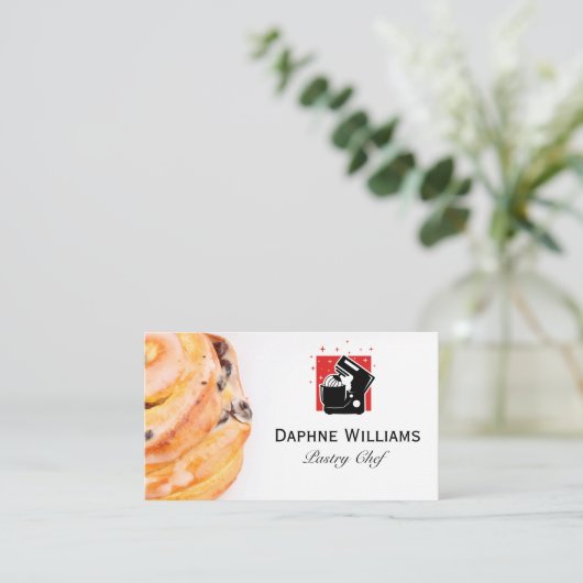 シナモン転が | ミキサ機 名刺 (スタンド正面)