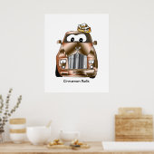 シナモン転が（ロイス）ポスタープリント ポスター (キッチン)