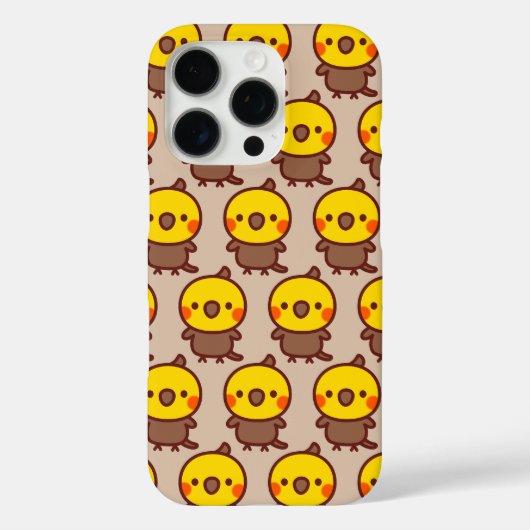 シナモン オカメインコ 雄 Case-Mate iPhoneケース (裏面)