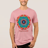 シナモン・ナマステ・万華鏡Tシャツ トライブレンドＴシャツ (正面)