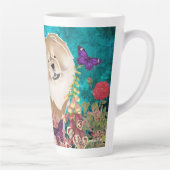 シナモン/FAWN-GINKGO CHOW-ラテマグカップ カフェラテマグ (右)