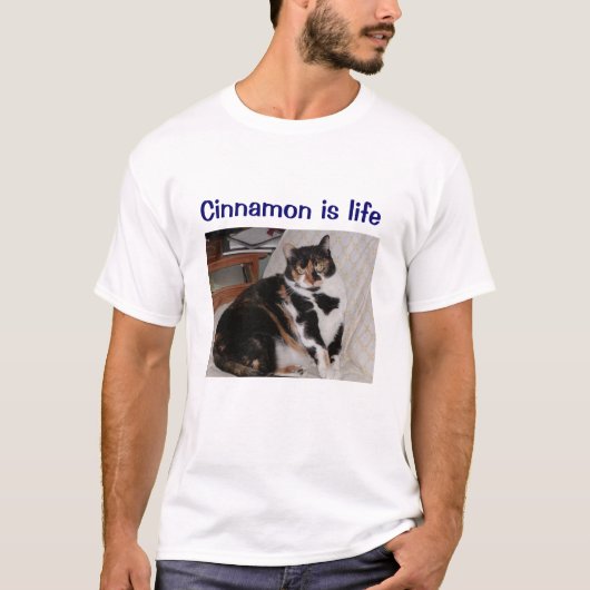 シナモン Tシャツ (正面)