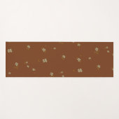 シナモンDitsy +宝石トネドシーグラス市松模様に ヨガマット (正面(横))